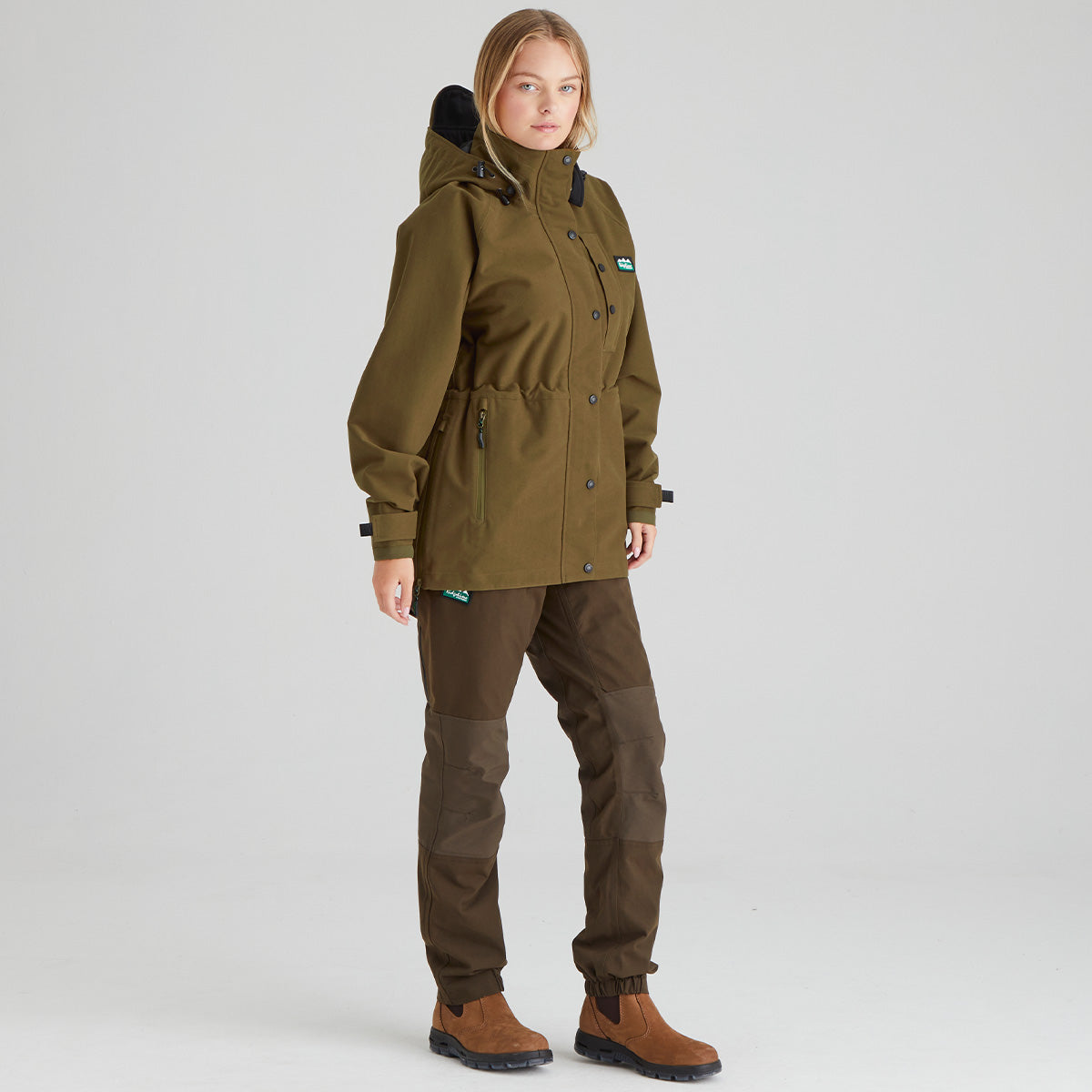 Ridgeline Women's Monsoon Classic Jacket – Teak