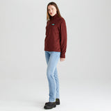 Ridgeline Women's Narvik Fleece – Oxblood