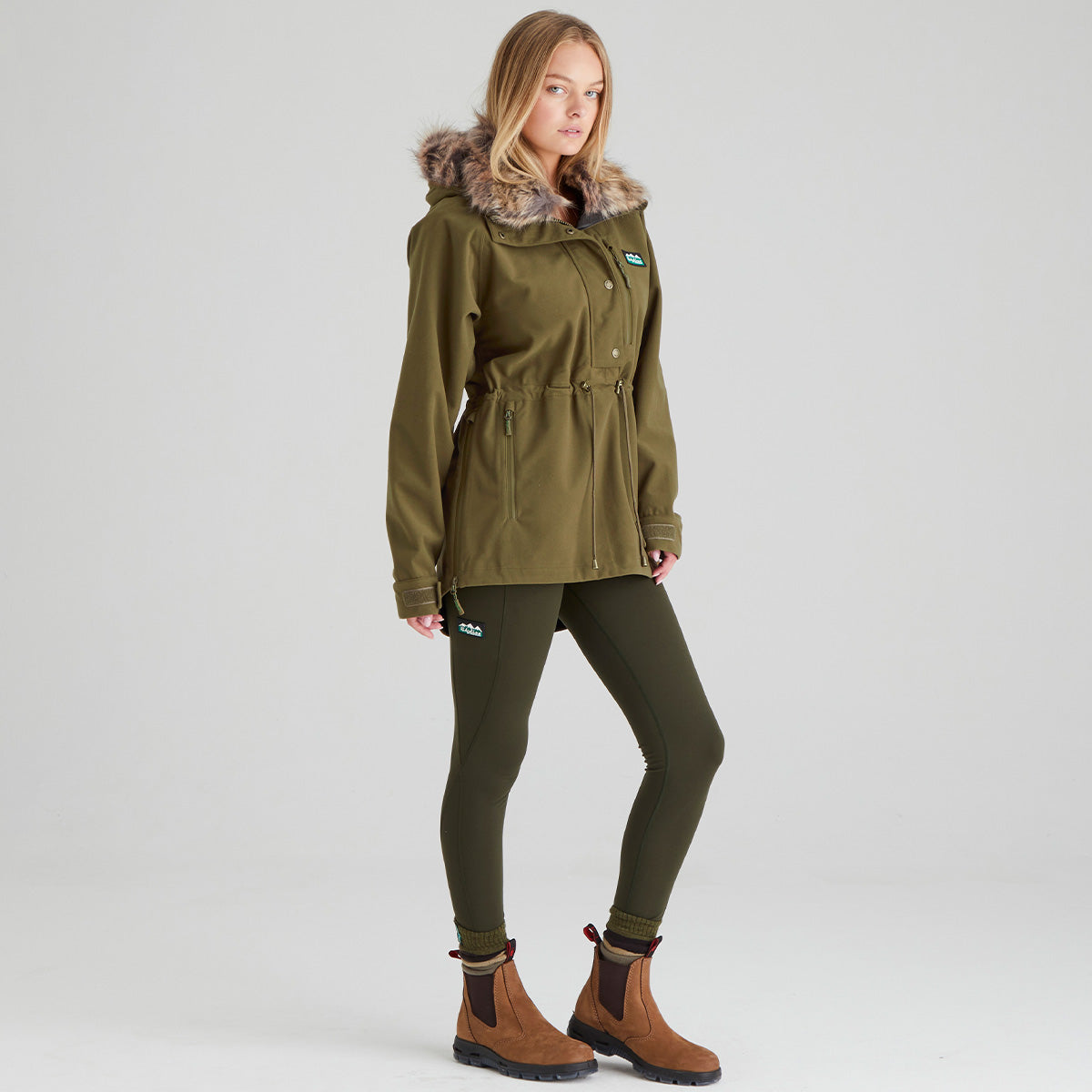 Ridgeline Women's Monsoon Nordic Smock – Teak