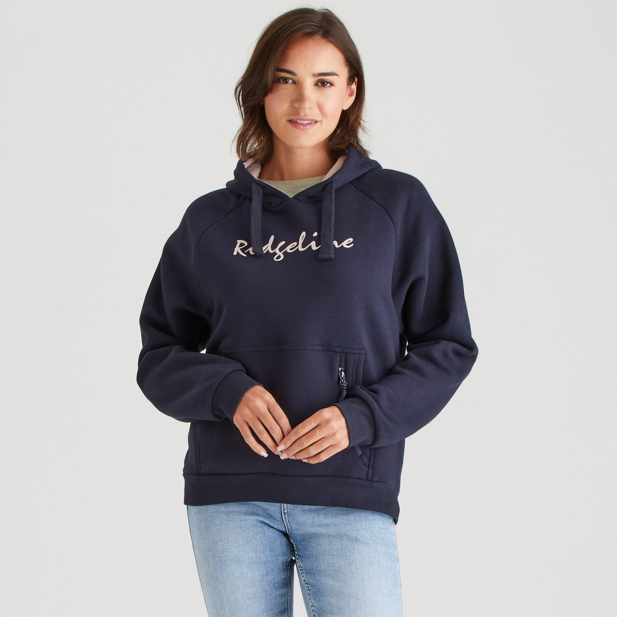 Ridgeline Women's Signature Hoodie – Navy