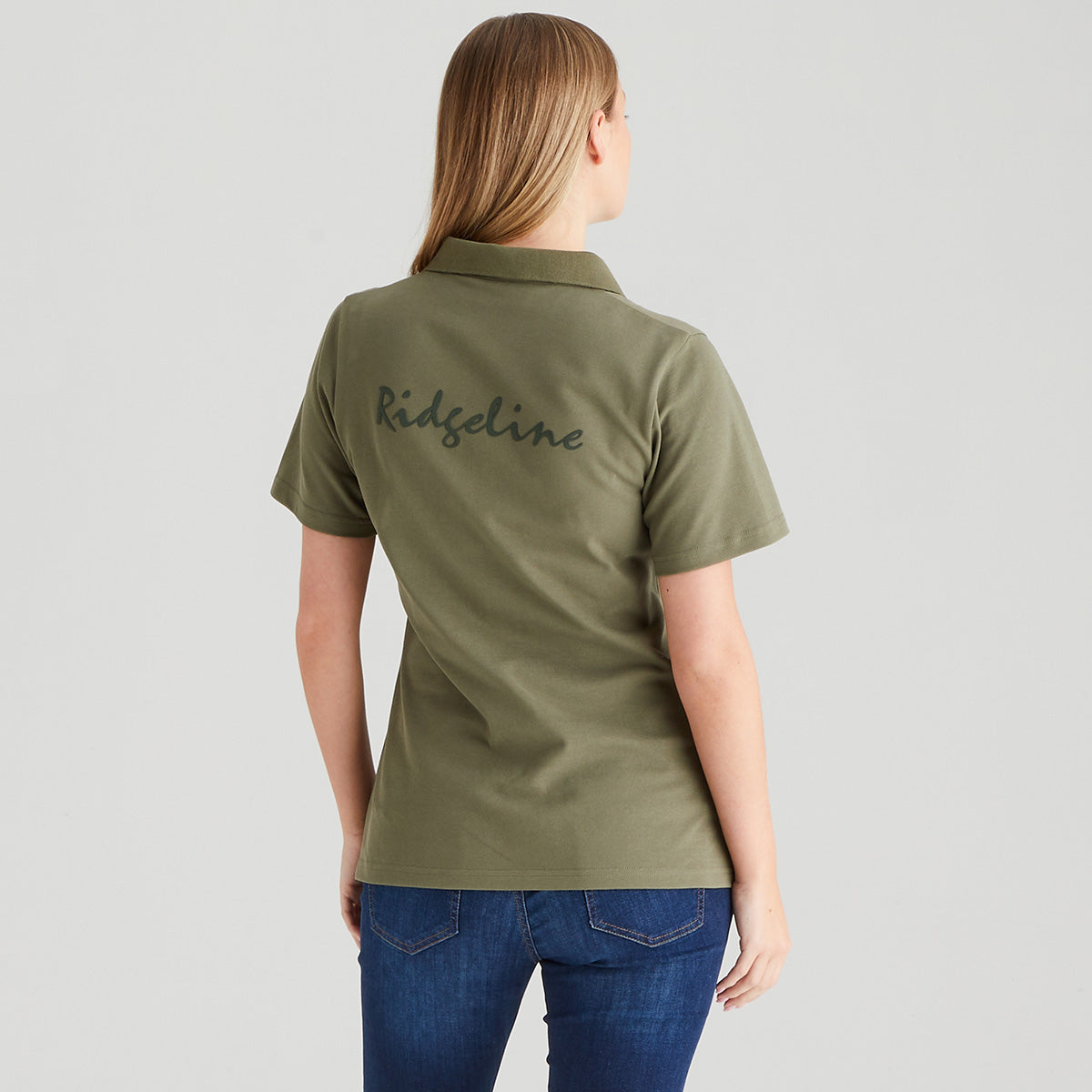 Ridgeline Women's Signature Polo Shirt – Khaki Green