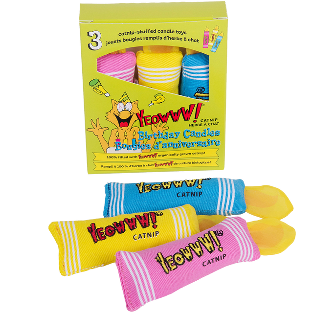 Yeowww! Birthday Candles 3 pcs