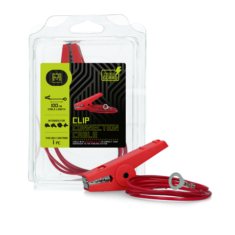 ZoneGuard Crocodile clip connection cable 100 cm