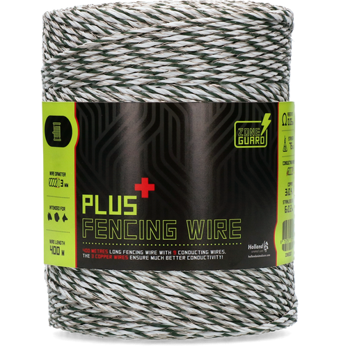 ZoneGuard Plus Fencing Wire 3 mm 400 m