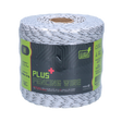 ZoneGuard 3 mm Plus fencing wire white and black 400 m
