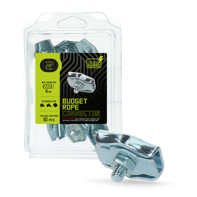 ZoneGuard Budget Rope Connector 6 mm