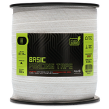 ZoneGuard 40 mm Basic fencing tape white 200 m
