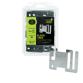 ZoneGuard Tape connector start end plate stainless steel