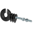 ZoneGuard Ring insulator black with bolt (metal core)