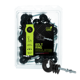 ZoneGuard Ring insulator black with bolt (metal core)