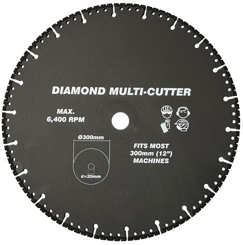 Vires Diamond Multi Cutter 300mm 20mm bore