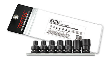 1/2"Dr Star Impact Socket rail Set 7pc