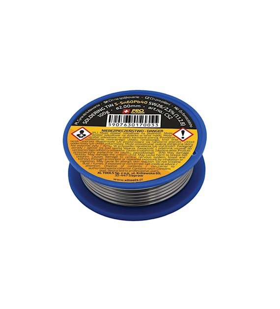 Soldering Wire with Flux 2.0mm x 100g