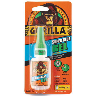 Gorilla 15gr Super Glue Gel Type