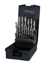 Terrax Twist Drill Set HSS Ground