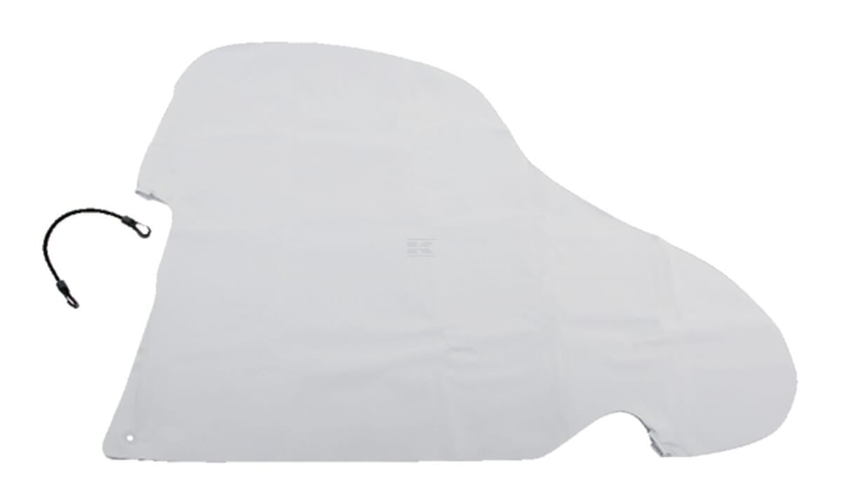 Safetycover for trailer drawbar and brake