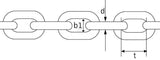 DIN 5685 A-Link Chain