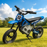 Pre-Order - 36V Electric Mini Dirt Bike | Blue - Age 6+