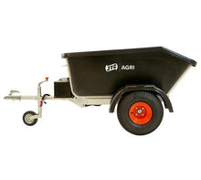 500L ATV Hydraulic Tipping Trailer (Black)