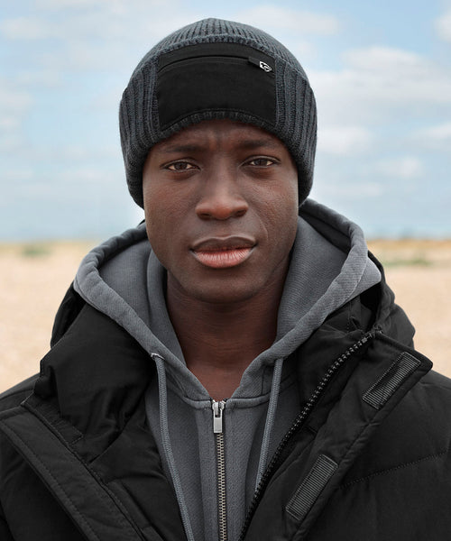 Beechfield Zip Patch Beanie (B334R)