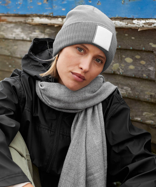 Beechfield Appliqué Patch Beanie (B337R)