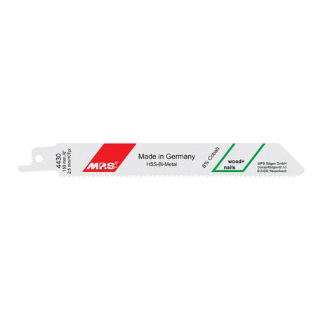 MPS Recip Blade Wood & Nails 10Tpi