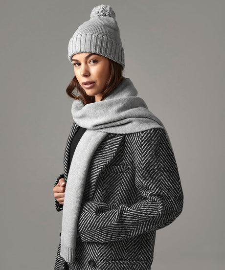 Beechfield Knitted Scarf and Beanie Gift Set (B401R)