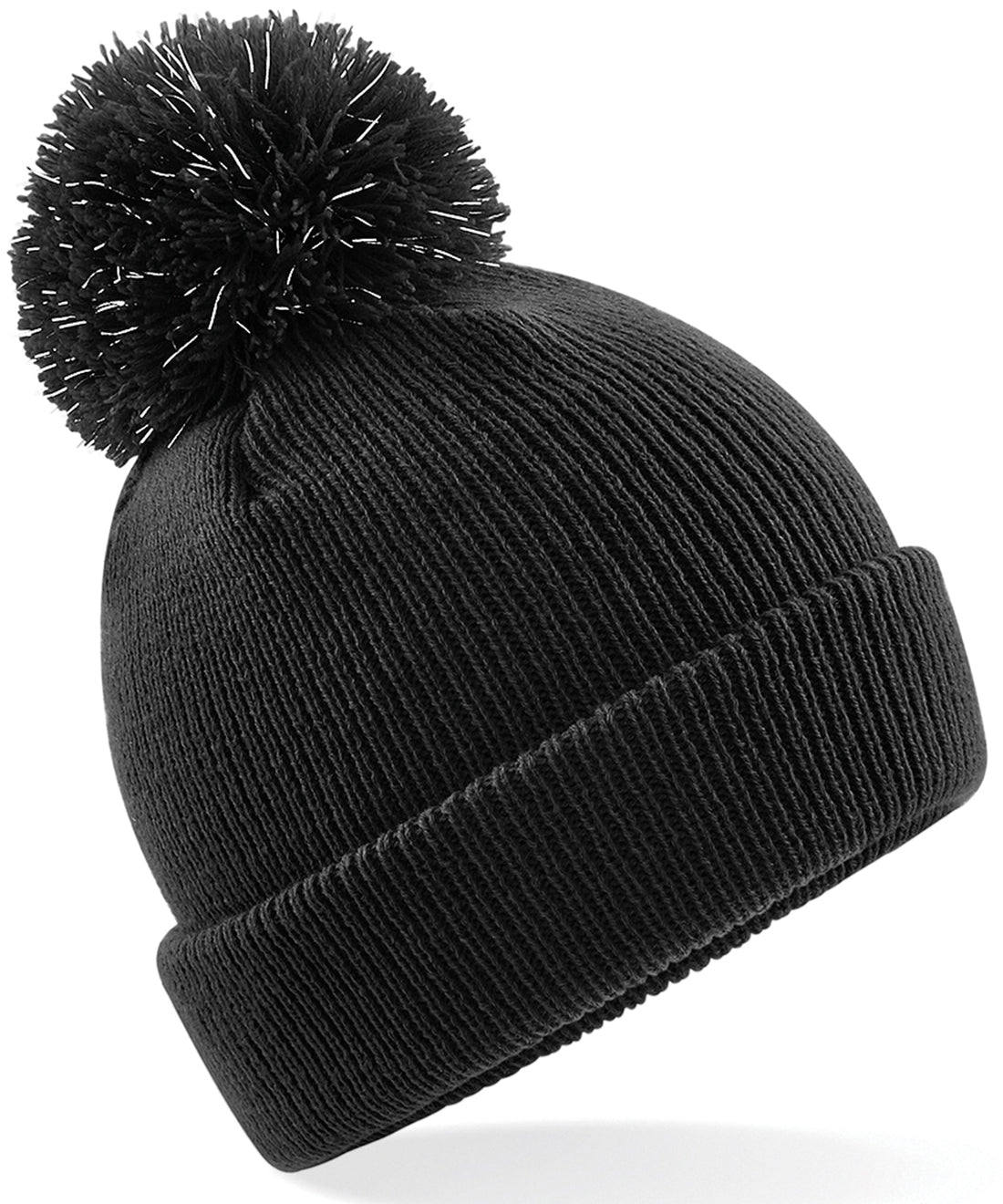 Beechfield Junior Reflective Bobble Beanie (B406B)