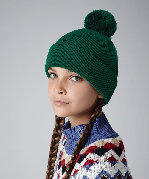 Beechfield Junior Original Pom Pom Beanie (B426B)