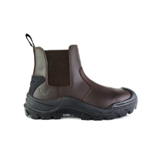Jasper Dealer Boot, Brown, Oil/Acid/Chemical Resistant