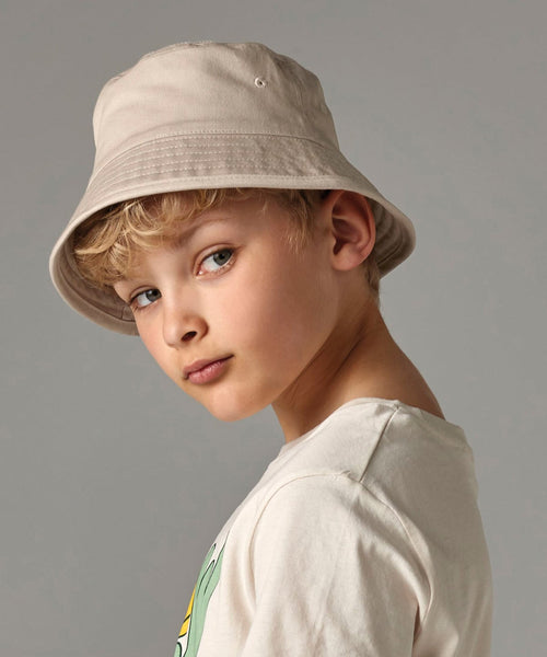 Beechfield Junior Organic Cotton Bucket Hat (B90NB)