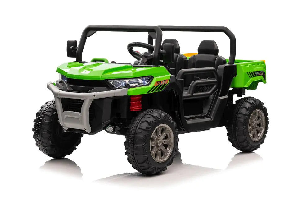 AgriBuddy With Rear Tipper 12V Electric Ride On Buggy Green