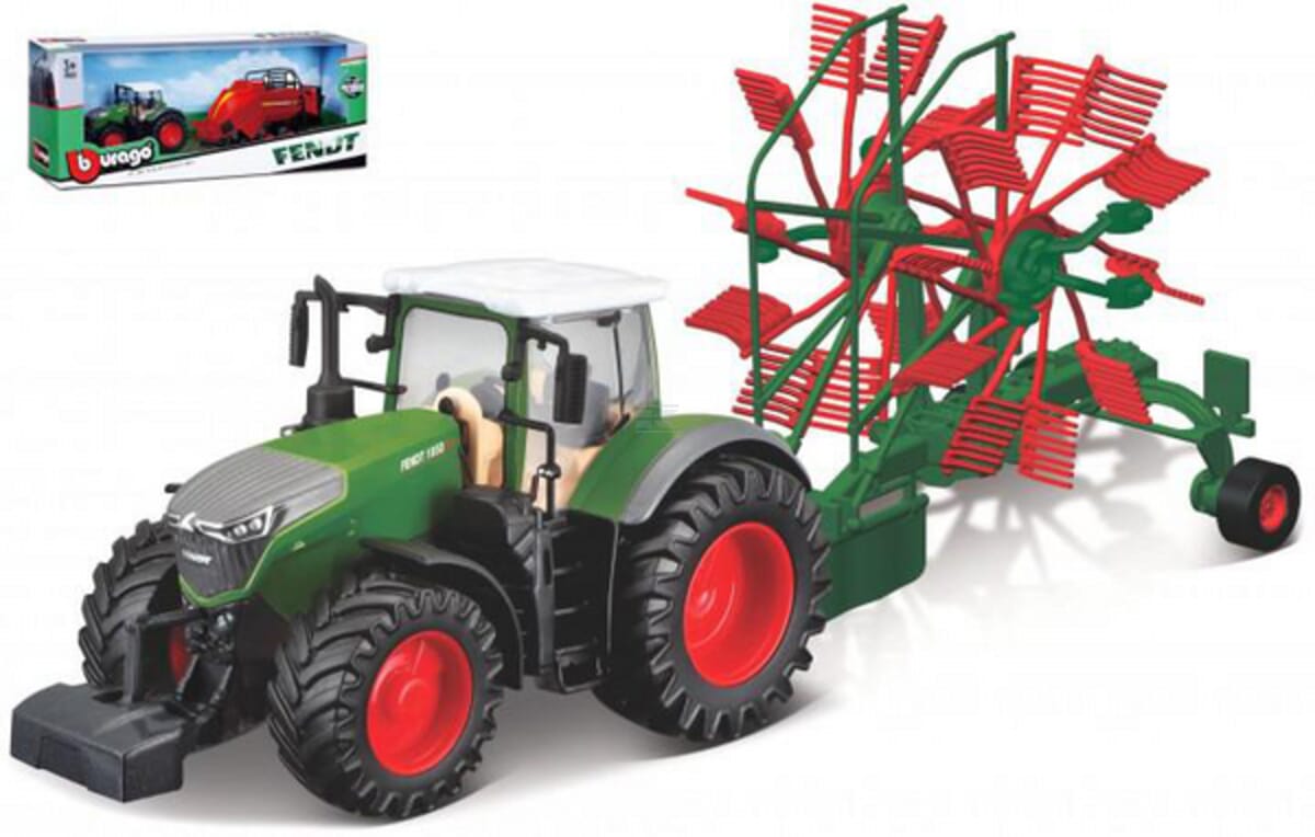 Bburago Fendt 1050 with whirl rake