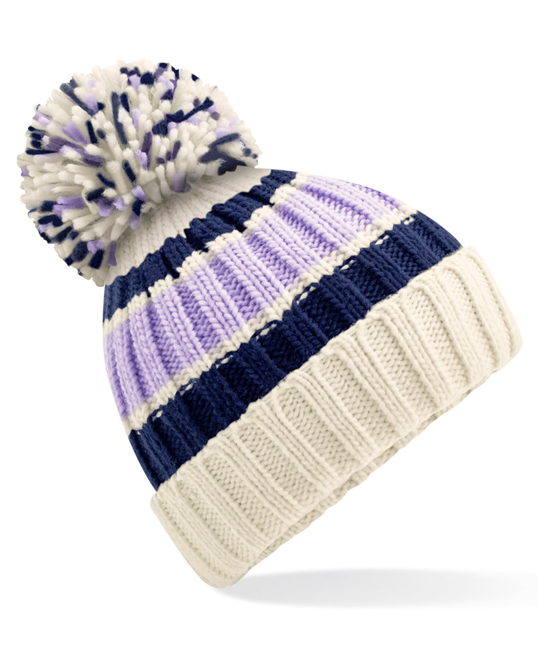 Beechfield Hygge Striped Beanie (BC392)