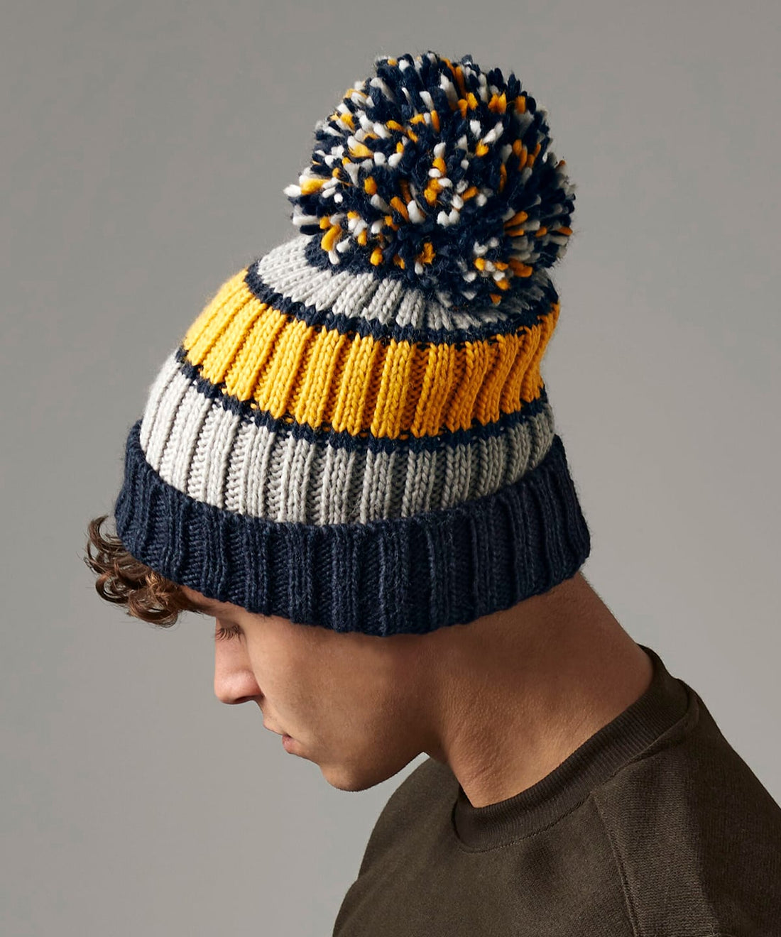 Beechfield Hygge Striped Beanie (BC392)