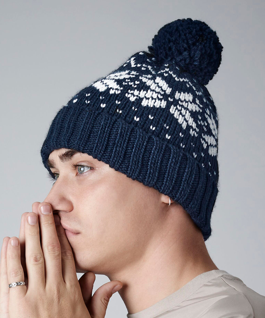 Beechfield Fair Isle Snowstar® Beanie (BC456)