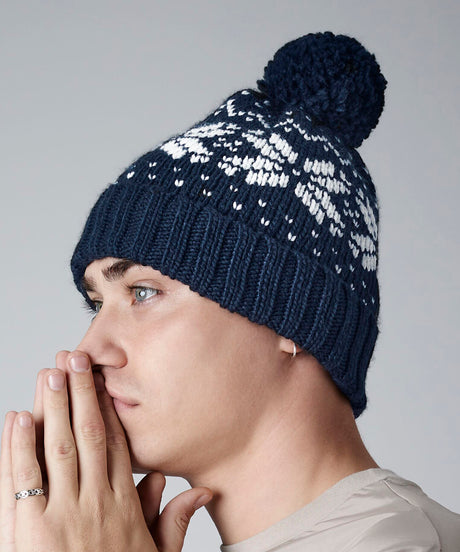 Beechfield Fair Isle Snowstar® Beanie (BC456)