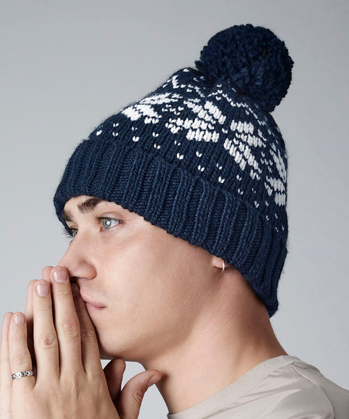 Beechfield Fair Isle Snowstar® Beanie (BC456)