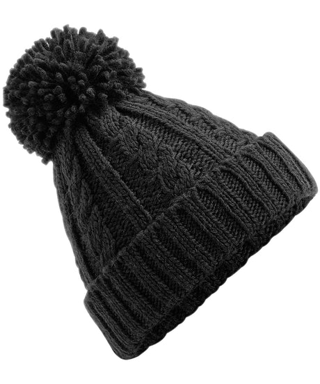 Beechfield Cable Knit Melange Beanie (BC480)