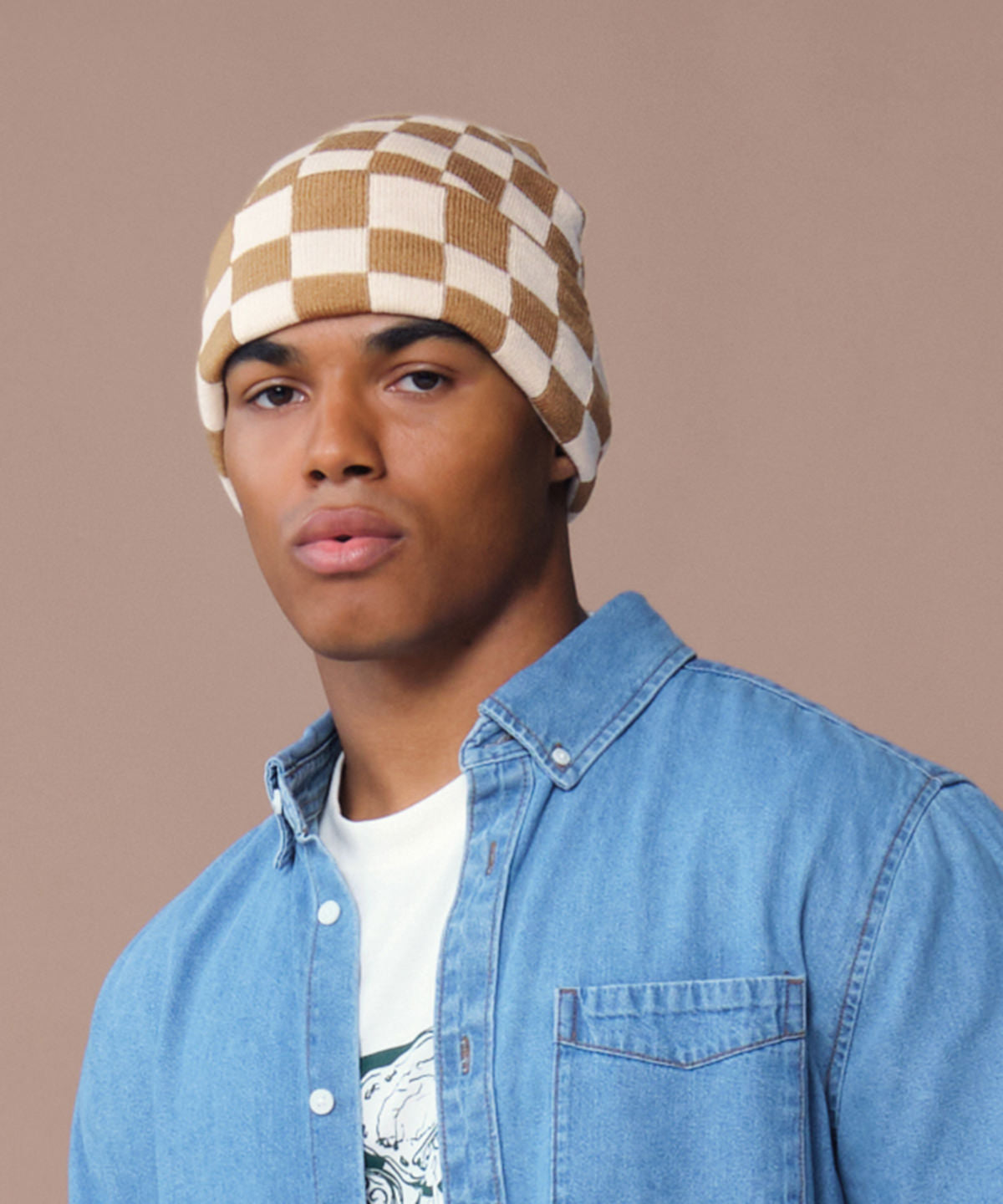 Beechfield Checkerboard Beanie (BC531)