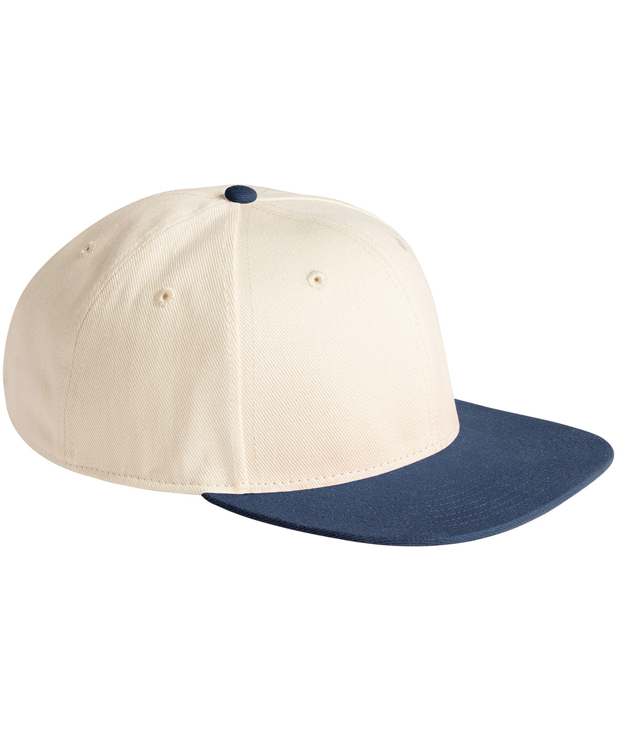 Beechfield Contrast Flat Peak 6-Panel Cap (BC662)