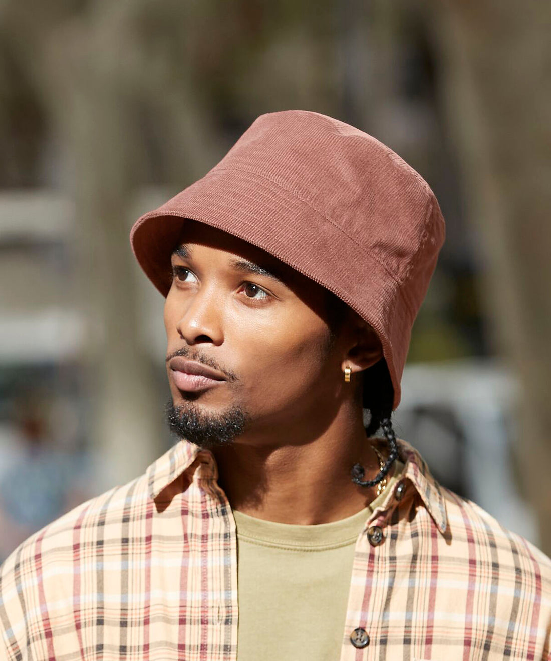 Beechfield EarthAware® Organic Cord Bucket Hat (BC687)