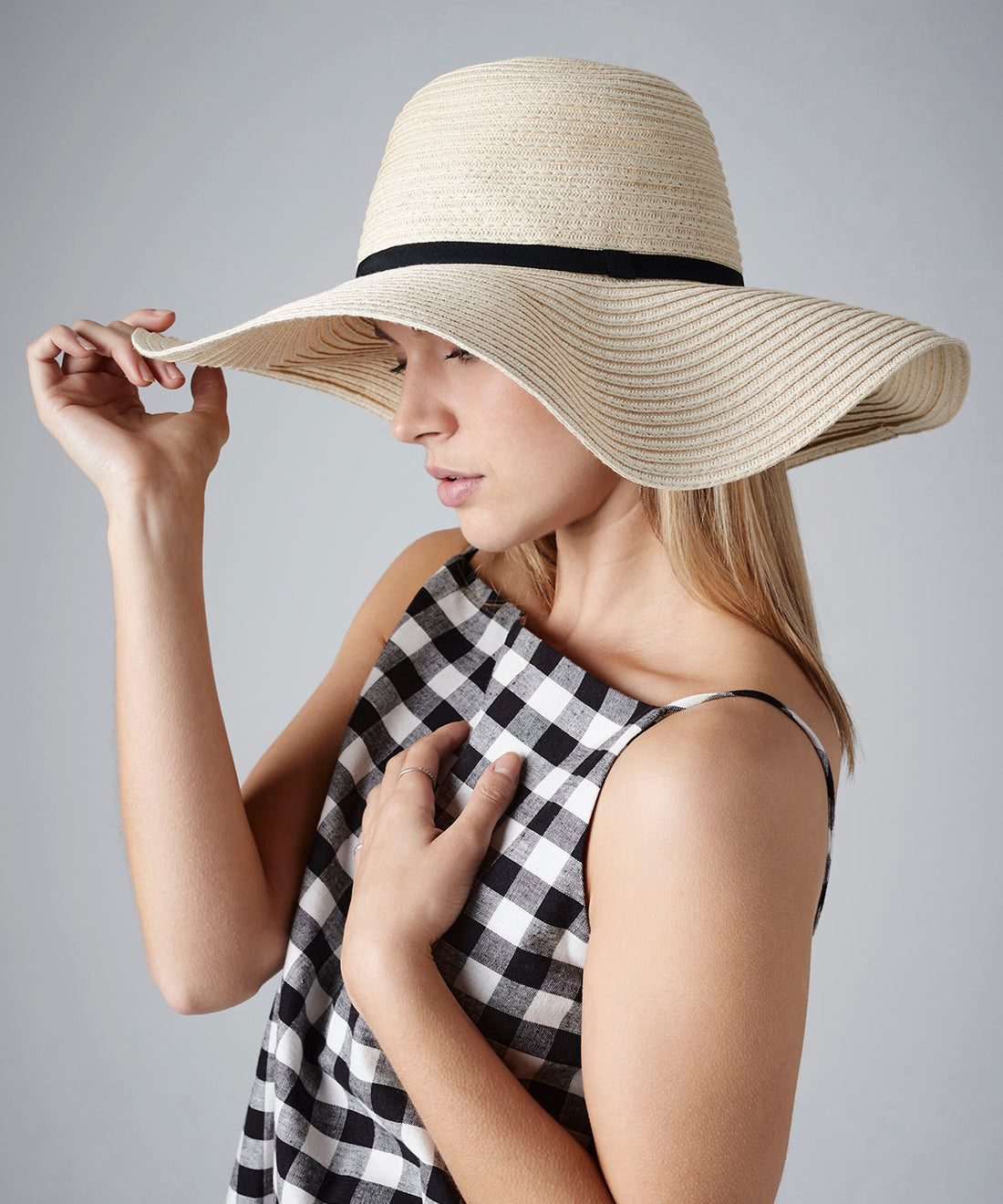 Beechfield Marbella Wide-Brimmed Sun Hat (BC740)