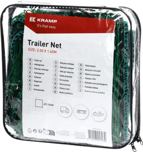 Trailer cargo nets, mesh width 40x40mm