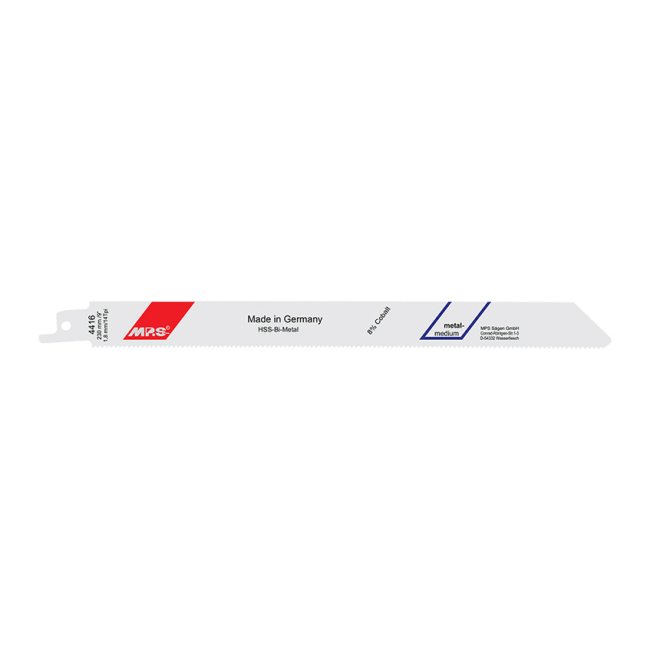 MPS Recip Blade Steel Med 14Tpi 200mm 8% Co 5pk