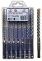 Hammer Drill Bit 4H SDS Plus Set 7Pcs