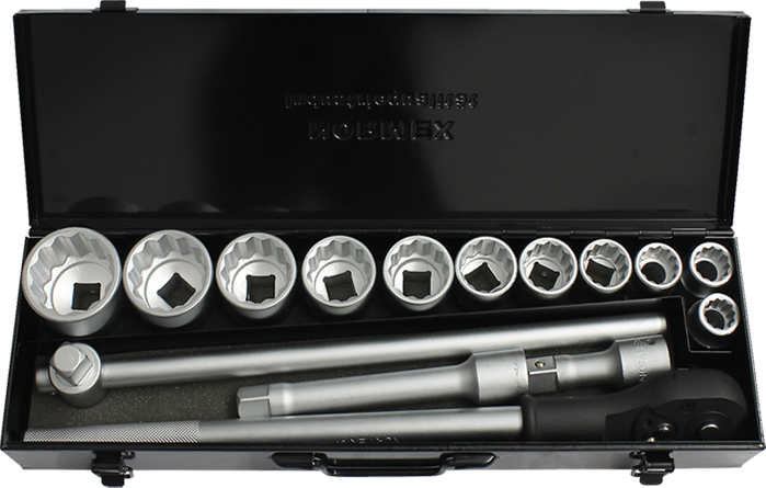 Professional Socket Set 3/4"Dr 15pce 12pt