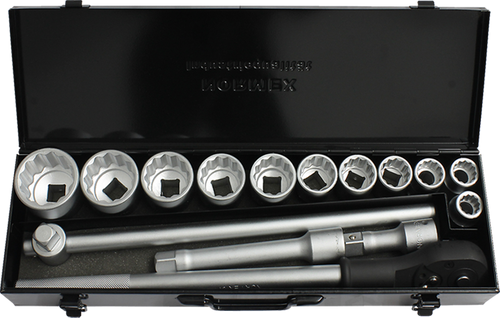 Professional Socket Set 3/4"Dr 15pce 12pt