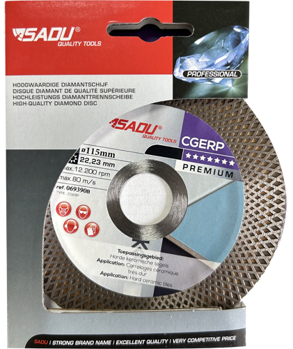 Diamond Cutting & Grinding Disc 115x2.0mm DDX