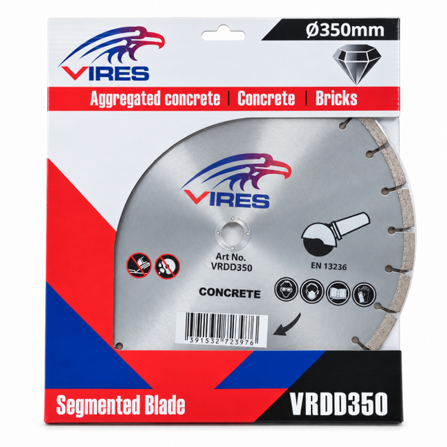 Vires Diamond Cutting Disc 350mm 20mm Bore